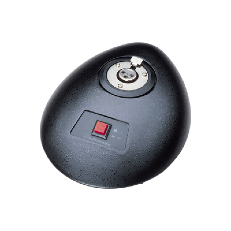 Soporte de sobremesa con conector QM entrada XLRF salida XLRM con switch