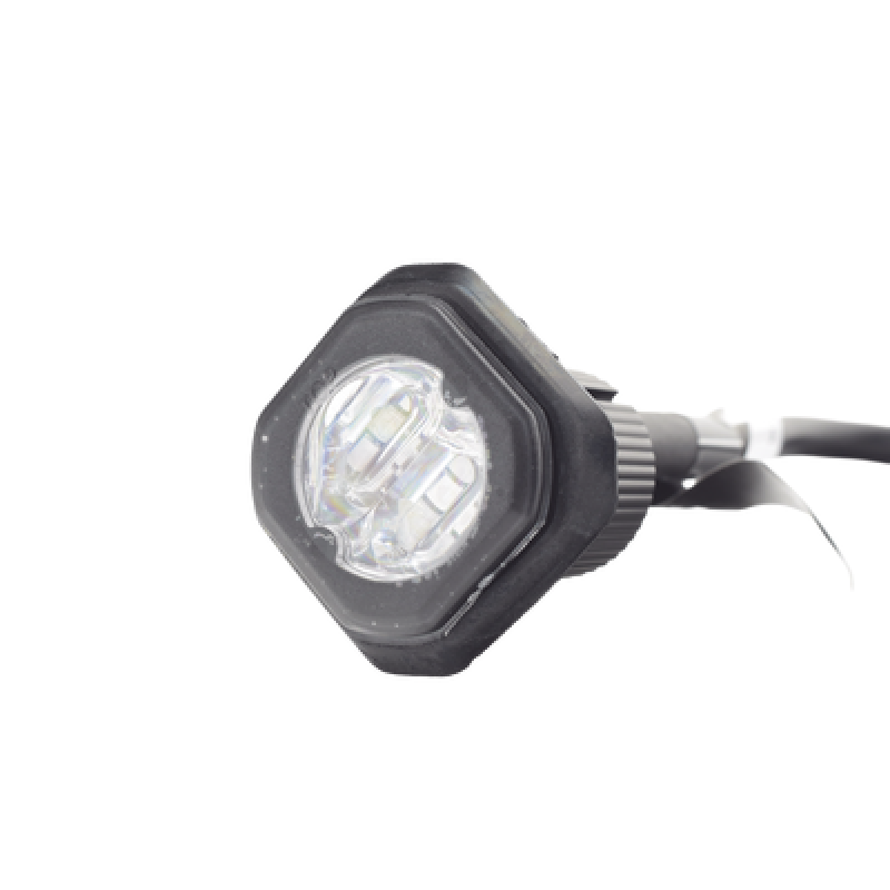Lampara Oculta de LED de bajo perfil color rojo azul