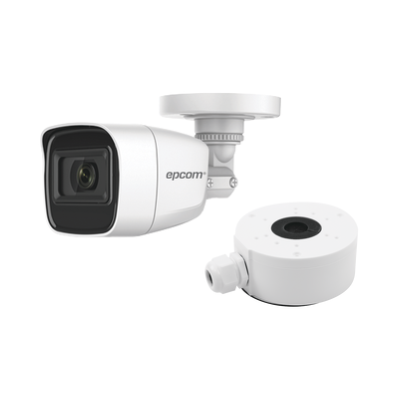 EPCOM PROFESSIONAL B8TURBOG2P/A/XPS KIT DE CÁMARA + MONTAJE / Cámara Bala TURBOHD 2 Megapixel (1080p) / Gran Angular 106° / Lente 2.8 mm / 25 mts IR E