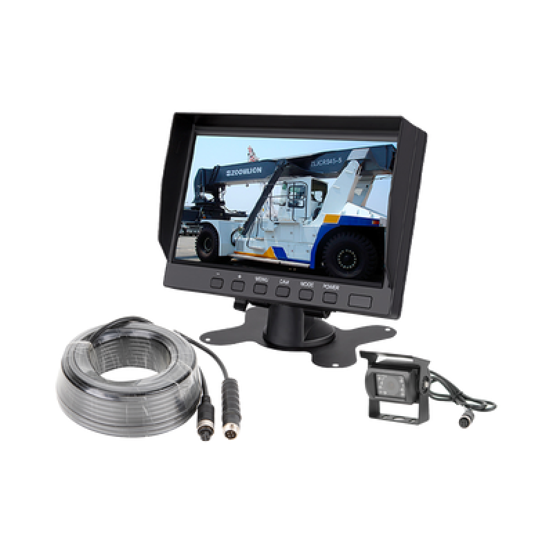 EPCOM EP790J Sistema Profesional de Cámara de Reversa y Monitor Alámbrico para Vehículos de Trabajo y Montacargas