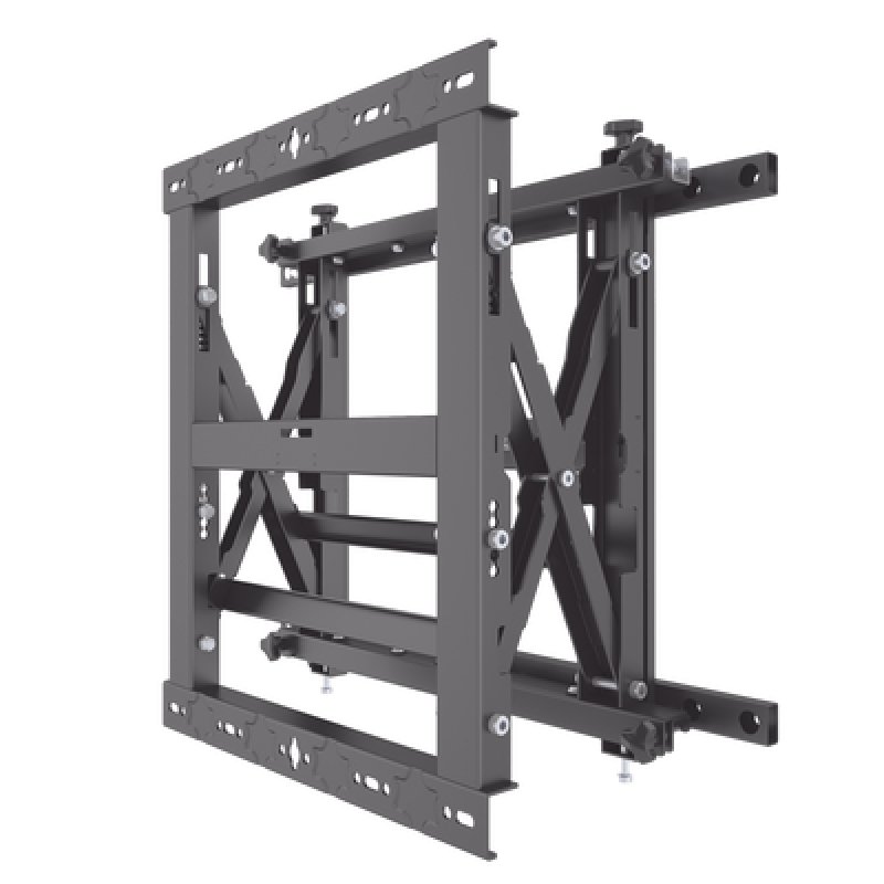 Soporte Modular de Pared para Videowall | Pop Out | Peso Máx. Sopotado 50 Kg | Soporta Formato Horizontal y Vertical.