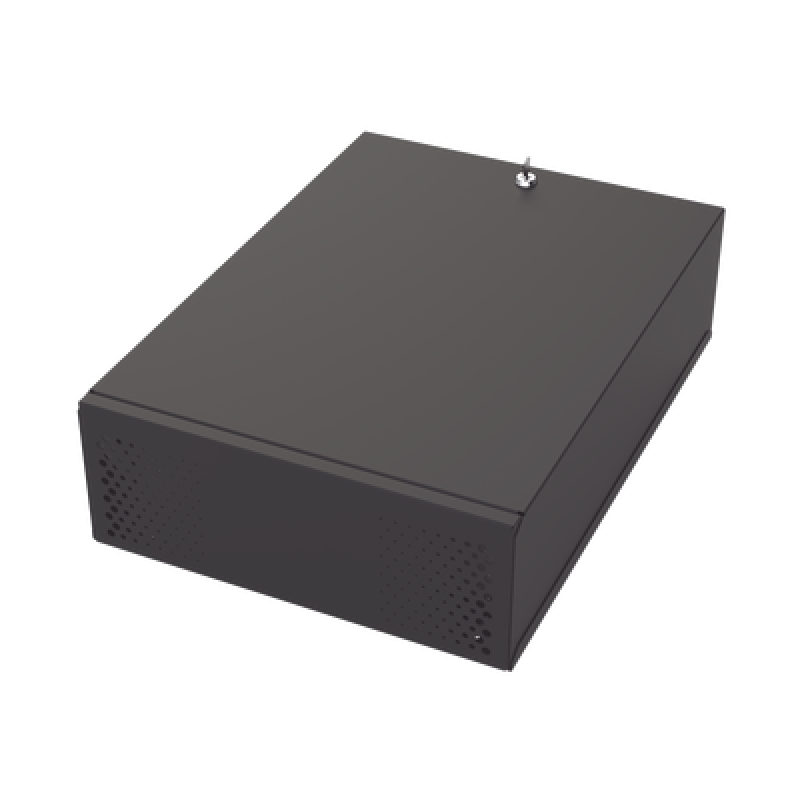EPCOM INDUSTRIAL GABVID4R3 Gabinete Metálico para DVR/NVR con Chapa y llave.