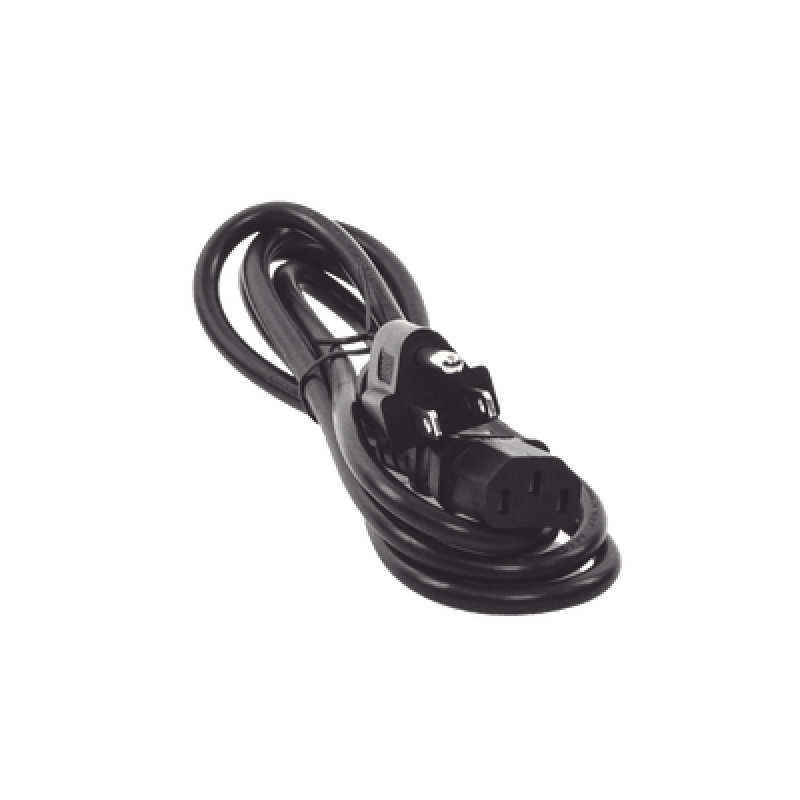 Cable de Alimentación Trifásico / 1.5 m (4.9 ft) / IEC 320C13 a NEMA 5-15P / 18 AWG / 120-240 Vca