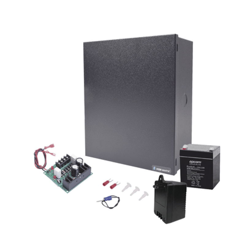 EPCOM POWERLINE PRO-12V-1AK Fuente de 12 Vcc/1A para Control de Acceso con Batería Incluida LK5.512