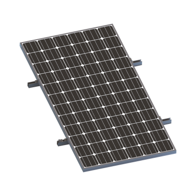 EPCOM POWERLINE VEKTORMINIKIT1X1 Kit De Minirieles Para Panel Solar Arreglo 1X1 Para Instalación Plano En Lámina