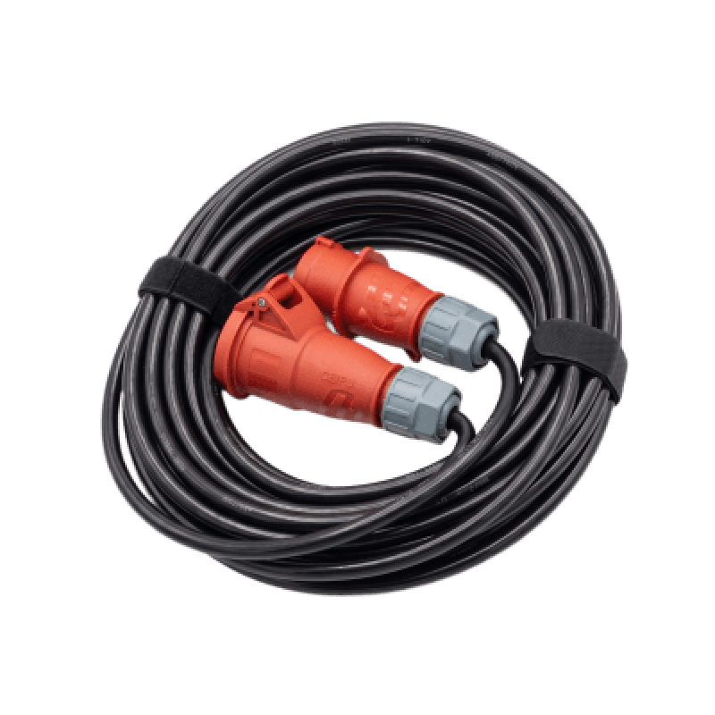 Manguera de Alimentación Trifásica Profesional Para Polipastos Eléctricos Alto Voltaje / IP44 / Uso Intensivo Móvil / -25°C a +60°C