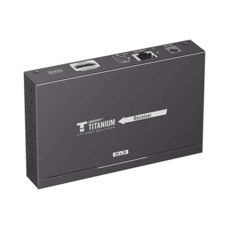 EPCOM TITANIUM TT-683-MATRIX-4.0-RX Receptor Compatible para Kit Matricial TT-683-MATRIX-4.0 | Resolución 4K@30Hz | Cat6 | Control IR | Compatible con
