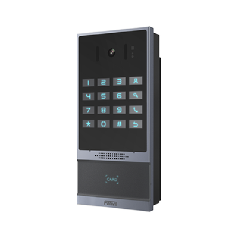 FANVIL I64 Videoportero SIP para Control de Acceso, Teclado numérico iluminado, 2 relevadores, anti-vandálico, IP66 y IK07, PoE