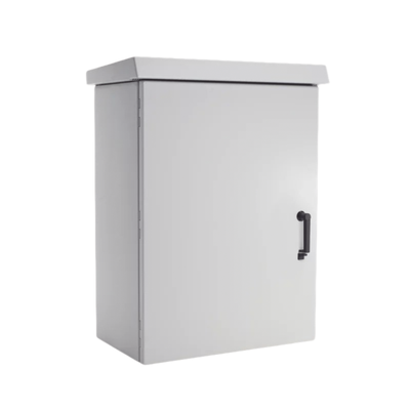 HOFFMAN ECL606050P Gabinete Para Exterior OSP ComLine de 12 UR, 600 mm de Ancho, 500 mm de Profundidad De Aluminio, Color Gris Claro Con Protección NE