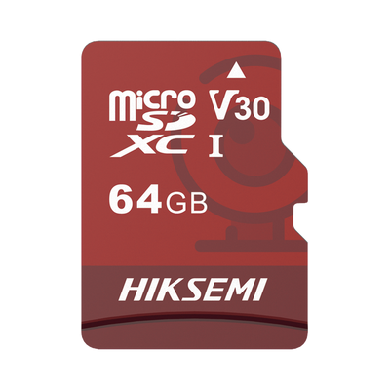 Memoria microSD / Clase 10 de 64GB / Especializada Para Videovigilancia (Uso 24/7) / Compatibles con cámaras HIKVISION y Otras Marcas / 95 MB/s Lectura / 40 MB/s Escritura