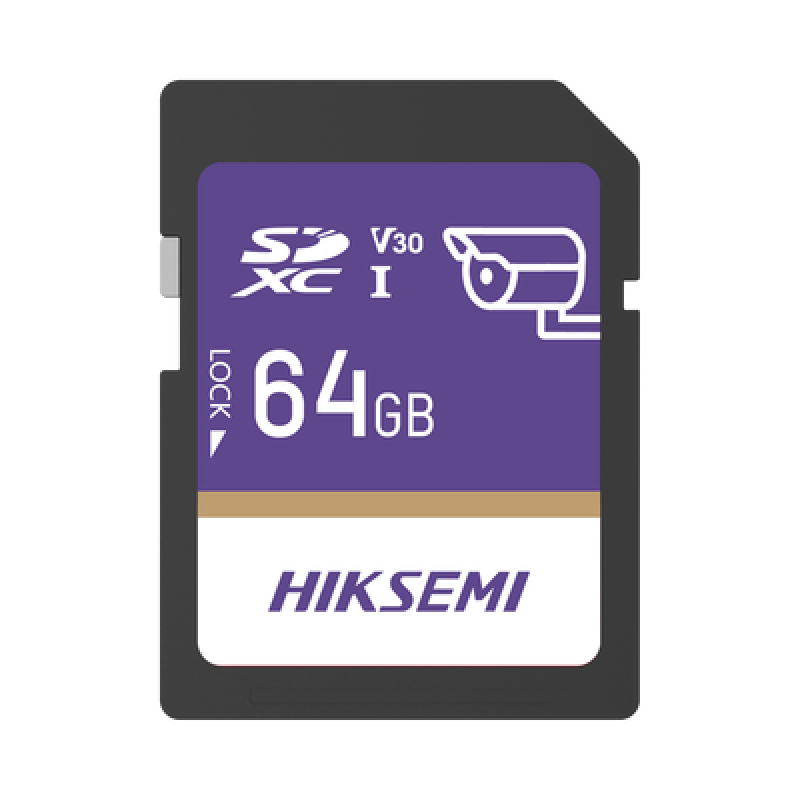 Memoria SD Clase 10 de 64 GB / Especializada Para Videovigilancia