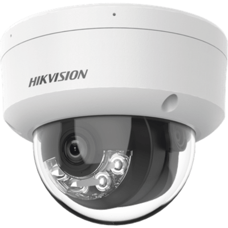Cámara Domo IP / 4 Megapixel / Lente 2.8 mm / IR 30 m (98.4 ft) / WDR 120 dB / IP67 e IK10 / PoE