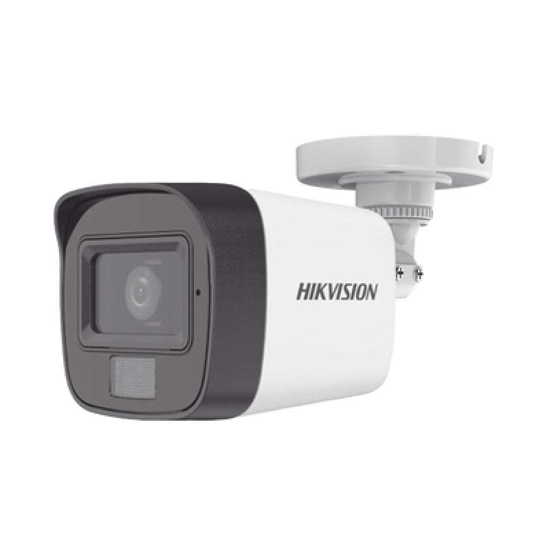 HIKVISION DS-2CE16D0T-LFS [Dual Light + ColorVu] Bala TURBOHD 2 Megapixel (1080p) / Lente 2.8 mm / 30 mts IR EXIR + 20 mts Luz Blanca / Micrófono Inte