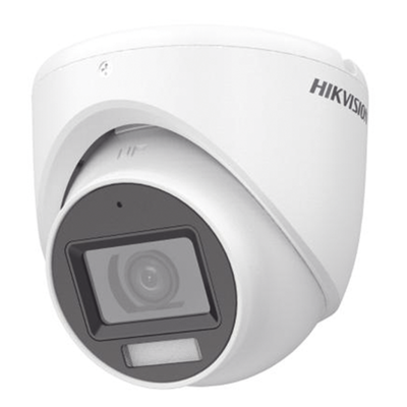 HIKVISION DS-2CE76D0T-LMFS [Dual Light + ColorVu] Turret TURBOHD 2 Megapixel (1080p) / Lente 2.8 mm / 30 mts IR + 20 mts Luz Blanca / Gran Angular 101