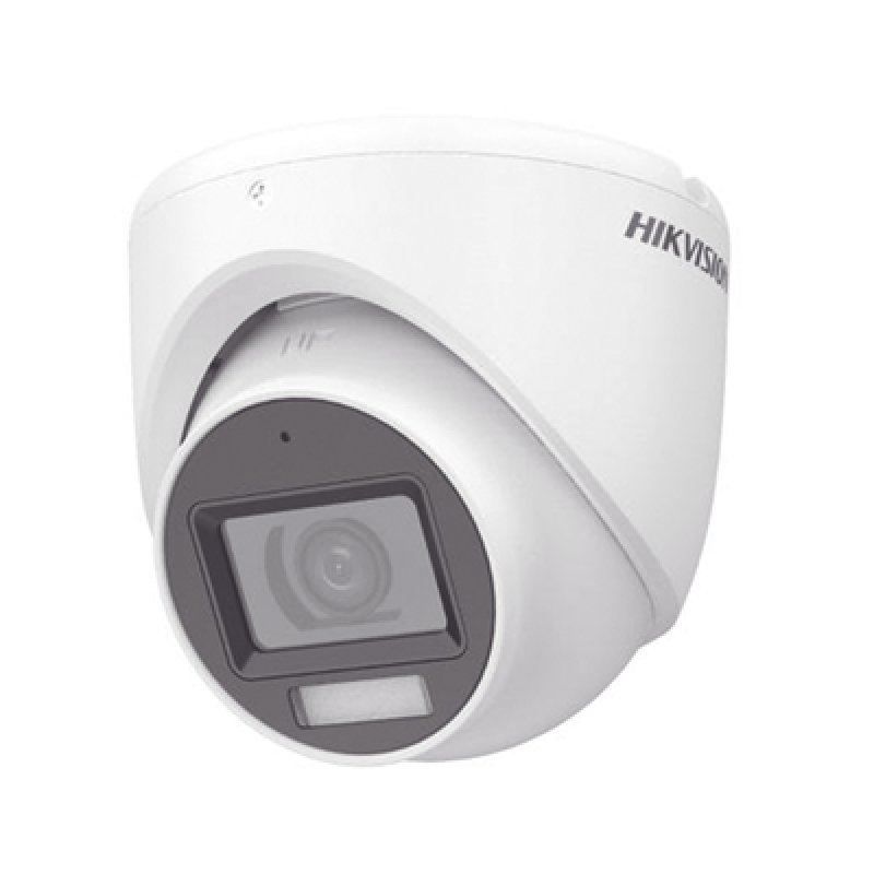 HIKVISION DS-2CE76K0T-LMFS [Dual Light + ColorVu] Turret TURBOHD 3K (5 Megapixel) / Lente 2.8 mm / 30 mts IR + 20 mts Luz Blanca / Gran Angular 104.9°