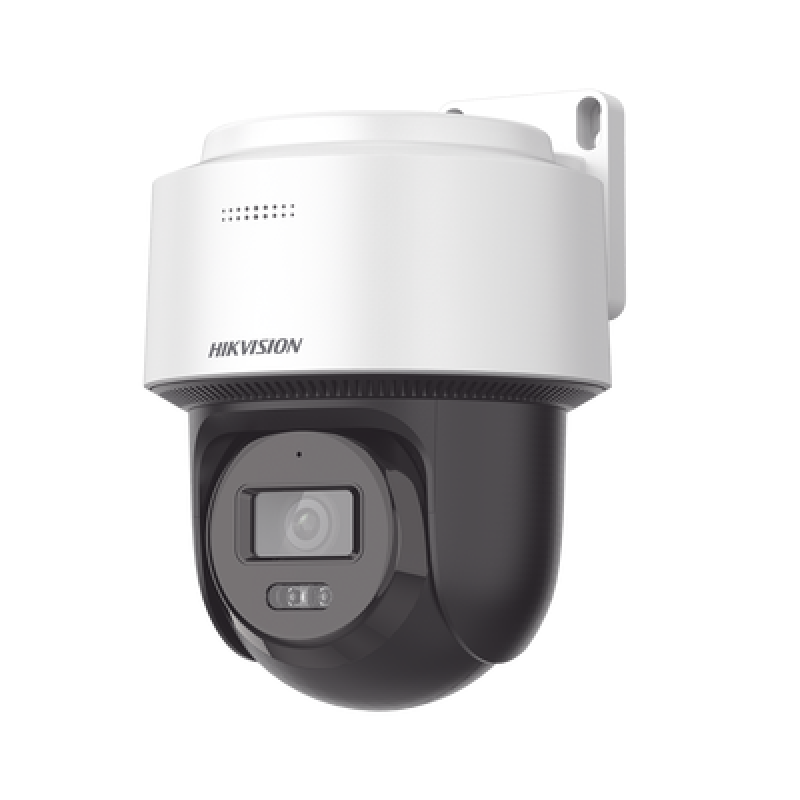 Cámara Domo PT IP / 4 Megapixel / Dual Light 30 m (98.4 ft) / Autoseguimiento Humanos / PoE+ / IP66 / Audio Bidireccional / MicroSD 512 GB