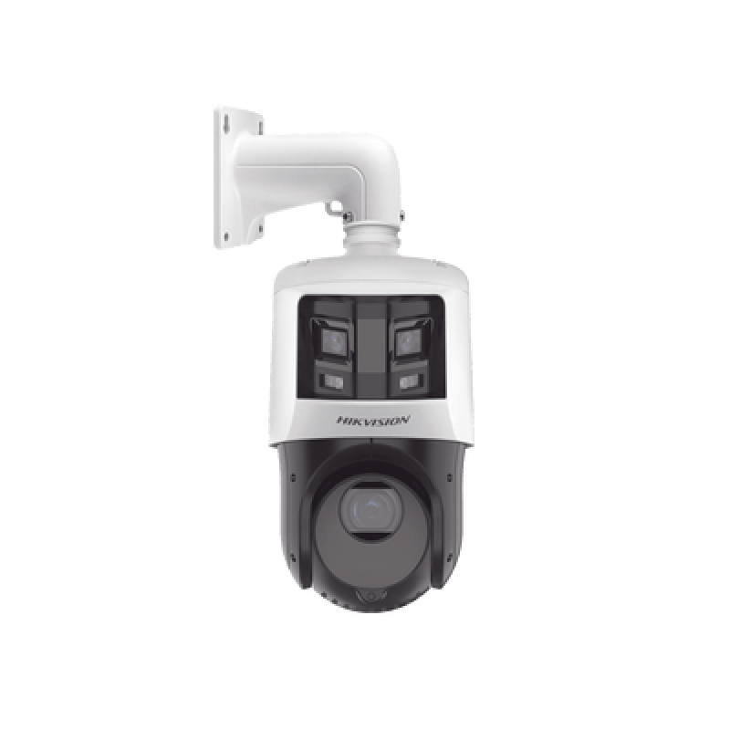 HIKVISION DS-2SE4C425MWG-E/26(F0) [TandemVu] PTZ IP 4 Megapixel con Cámara Panoramica 6 Megapixel / 25X Zoom / 100 mts IR / IP66 / WDR / PoE+ / Entrad
