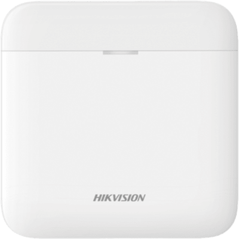 HIKVISION DS-PWA48-E-WB (AX PRO) Panel de Alarma Inalámbrico de Hikvision / Soporta 48 Zonas / Wi-Fi y Ethernet / Incluye Batería de respaldo / Compat