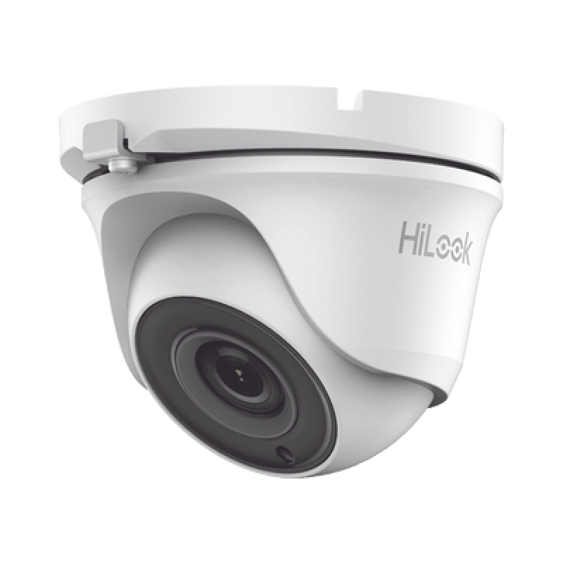 HiLook by HIKVISION THC-T120-M Turret TURBOHD 2 Megapíxeles (1080p) / Lente 2.8 mm / 20 mts IR EXIR / TVI-AHD-CVI-CVBS / IP66 / Metal