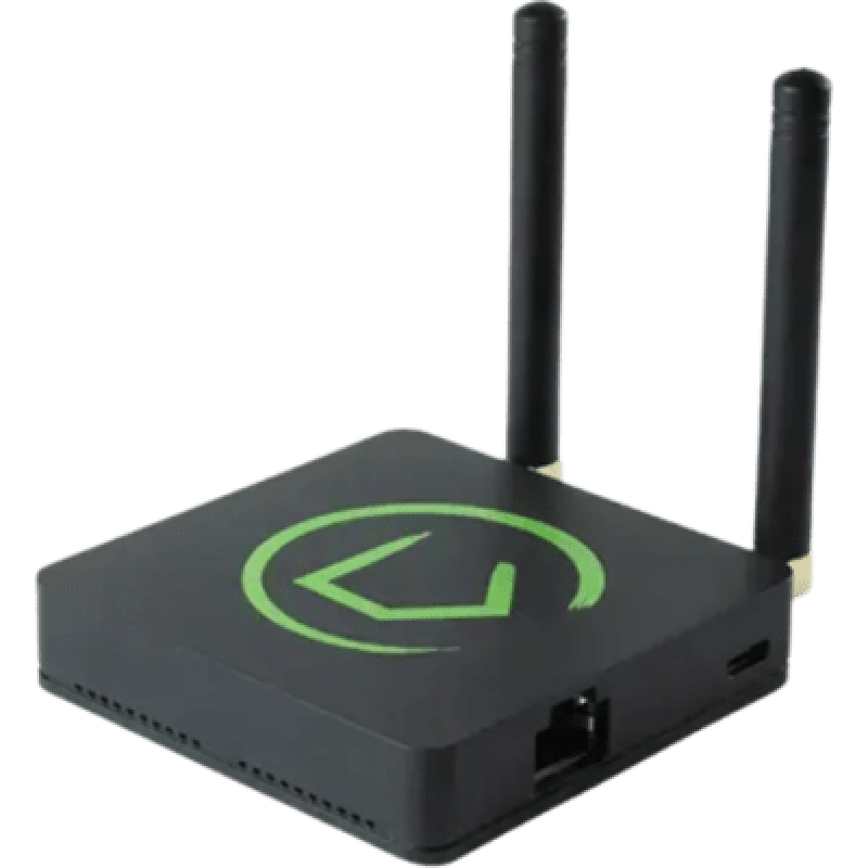 Hub de Domótica / CPU Quad-Core 2 GHz / 2 GB RAM LPDDR4 / 8 GB eMMC / Zigbee Z-Wave Wi-Fi / Ethernet RJ45 / USB-C