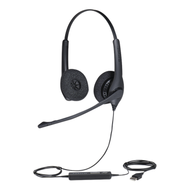 Auricular USB Profesional / Cancelación de Ruido / DSP Audio HD / Brazo Articulado 270° / PeakStop Protección Auditiva / Plug-and-Play