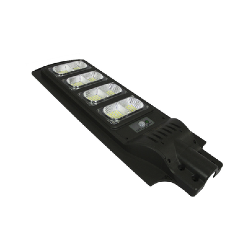 JWJ JALP-SOL-01-160 Luminaria con Panel Solar y Sensor de Movimiento de 160 W/ Luz fría 6 500 K/ Dimensiones 720 x 240 mm / Ángulo de Luz 120°.