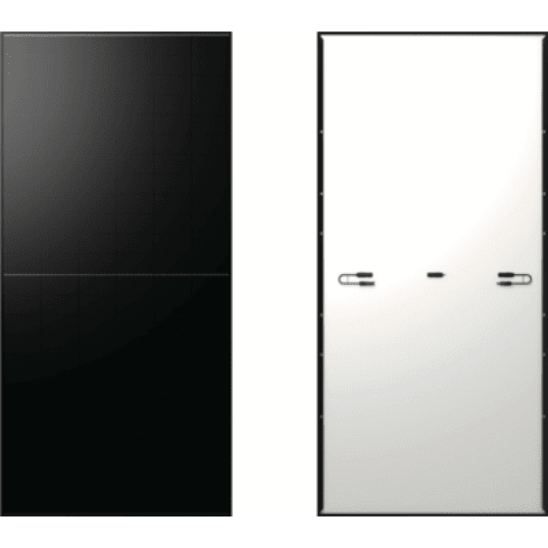 LONGi Hi-MO X10 Black / 645 W / HPBC 2.0 / 23.88% Eficiencia / Full Black / Monocristalino