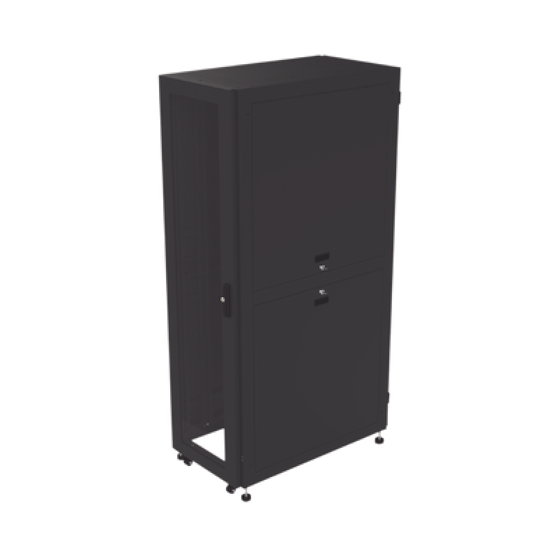 LINKEDPRO BY EPCOM LP-60100-42U-R2 Gabinete para Telecomunicaciones Rack Estándar de 19", 42UR, 600 mm Ancho x 1000 mm Profundidad. Fabricado en Acero