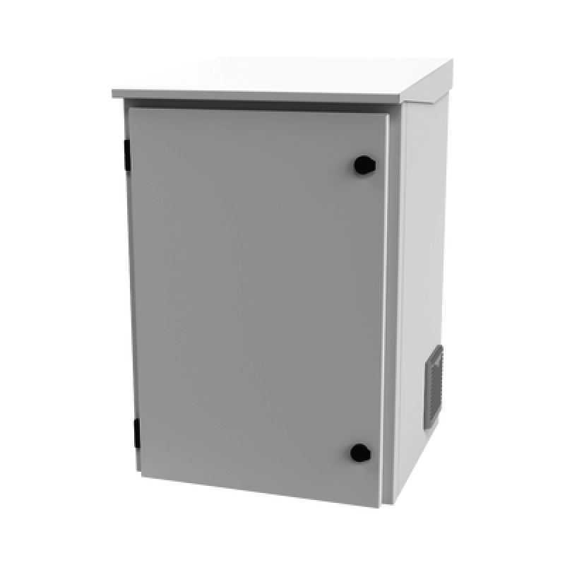 LINKEDPRO BY EPCOM LP-FORTE-16U-R3 Gabinete de Exterior con Rack de 19" de 16U con Ventiladores y Termostato, Se envía el Gabinete Armado. (Montaje a