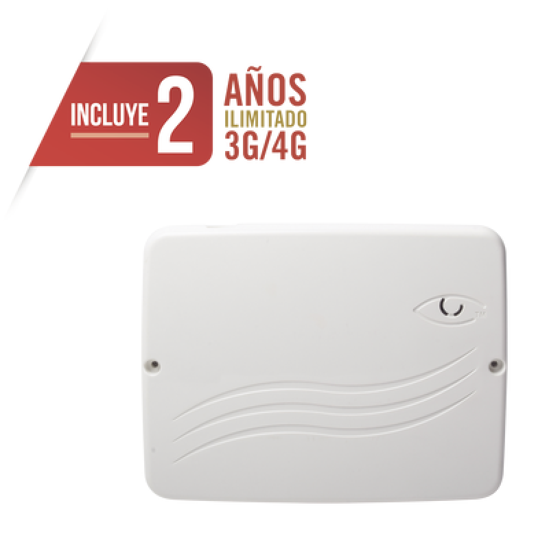 M2M SERVICES PRO4GEN2 Panel de Alarma Cloud Híbrido 4G LTE / 8 Zonas Cableadas, 32 Inalámbricas / INCLUYE 2 AÑOS 3G/4GLTE ILIMITADOS / Programación 10
