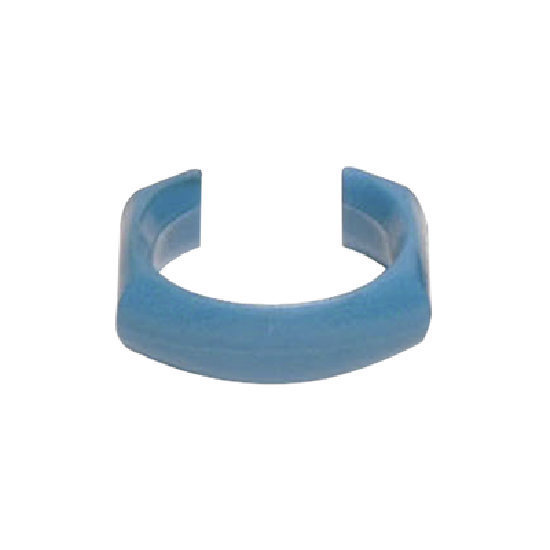 Clip de Identificación para Patch Cord Siemon, Color Azul, Bolsa con 25 Piezas
