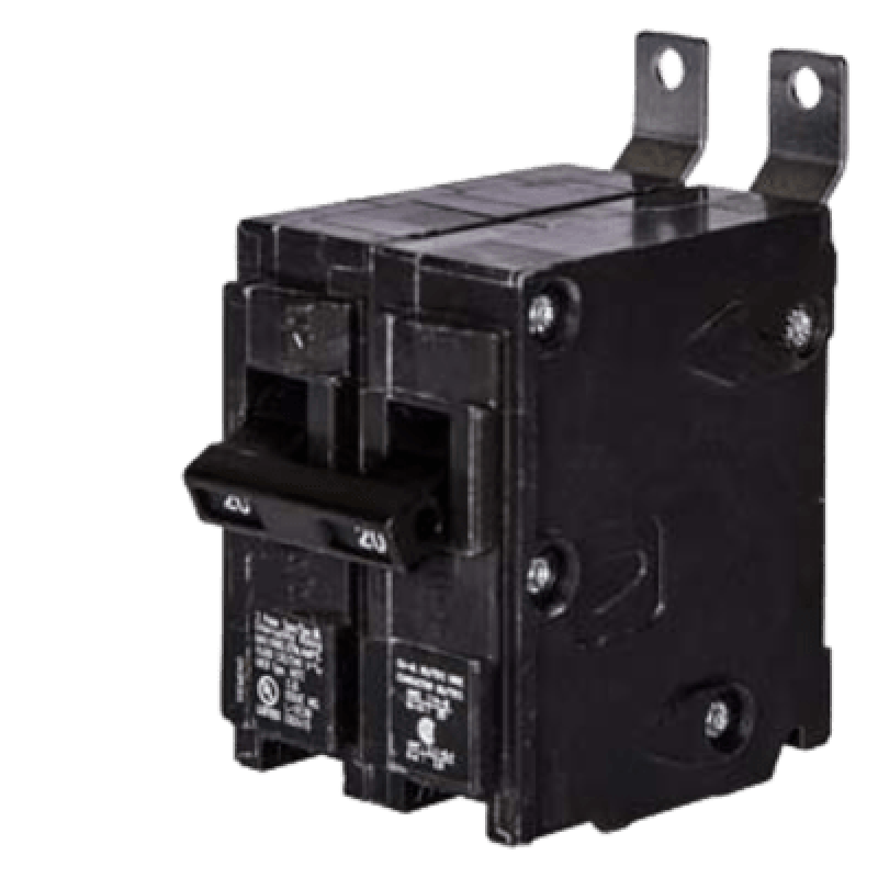 Interruptor automático atornillable tipo BL 2 polos, 20 amp.
