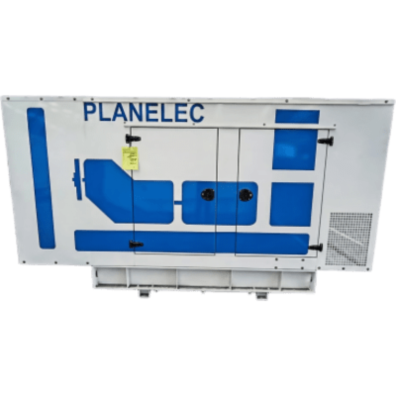 Planta de Emergencia Diesel / 23 kW (29 kVA) Emergencia / 21 kW (26 kVA) Continuo / 220/127 V Trifásico / Motor Cummins 3 Cilindros / Tanque 130 L / 11 h Autonomía