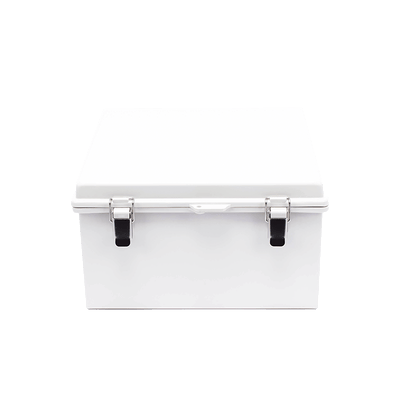 PRECISION PST-3030-18E Gabinete de Plástico ABS, Uso en Intemperie ip66 (300 x 300 x 180 mm) Cierre por Broche Inoxidable y Permite Cerrado con Candad