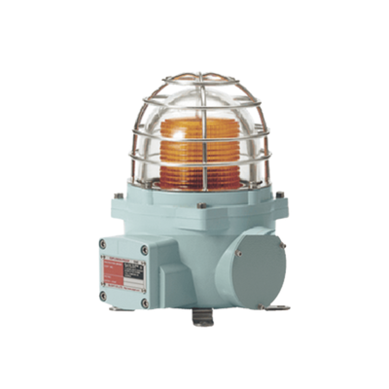 Baliza LED / Ámbar / 12-24 VCD / IP66 / Aluminio / 1/2' NPT / -40°C a +60°C
