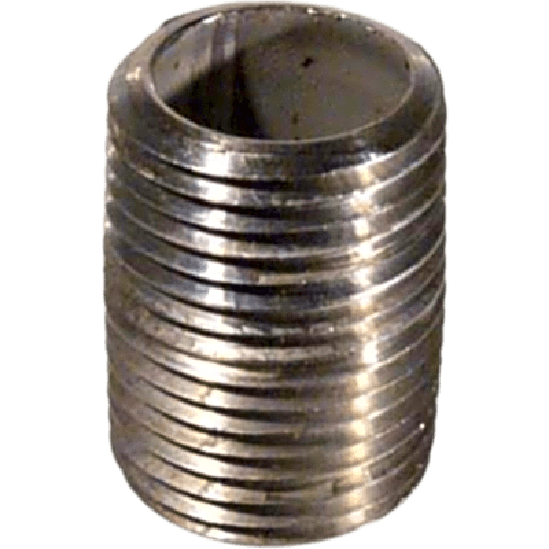 Niple de Aluminio Rosca Corrida de 2" (50.8 mm)/ Serie NIA / Aluminio.