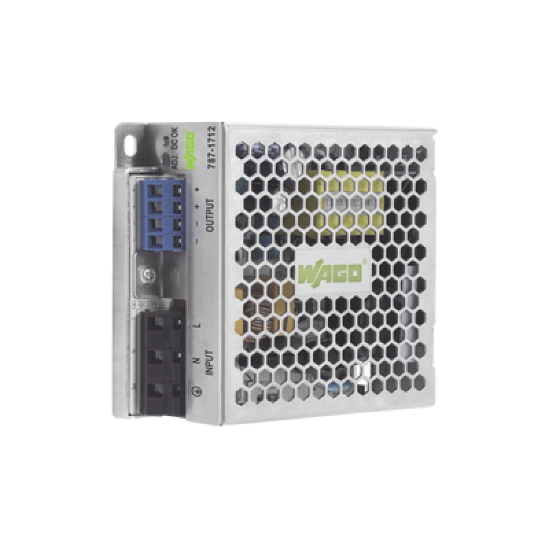 Fuente de Alimentación Conmutada / 24V DC 2.5A 60W / Entrada 90-264V AC / Sincronización Primaria ECO / Montaje Carril DIN-35 / SELV-PELV / IP20