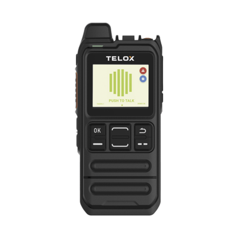 TELOX MT100 Radio PoC LTE WiFi compacto y portátil compatible con TASSTA (Requiere licencia TFLEXPTT)