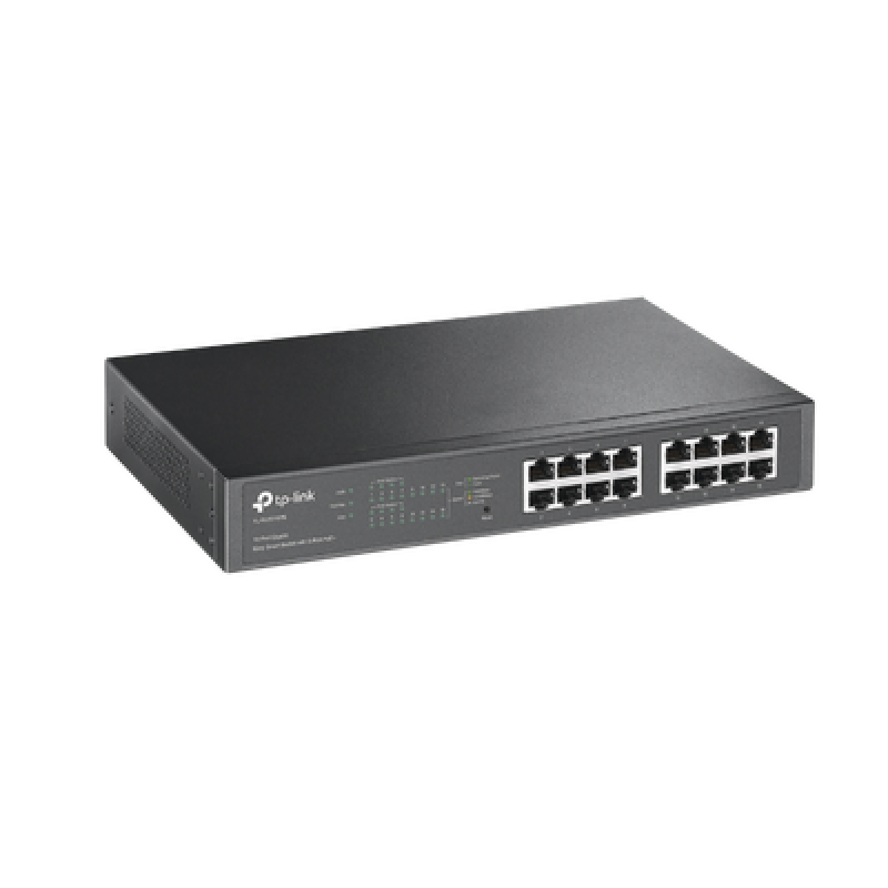 TP-LINK TL-SG1016PE Switch Easy Smart PoE+, 16 puertos 10/100/1000Mbps, 8 puertos PoE+, 150W