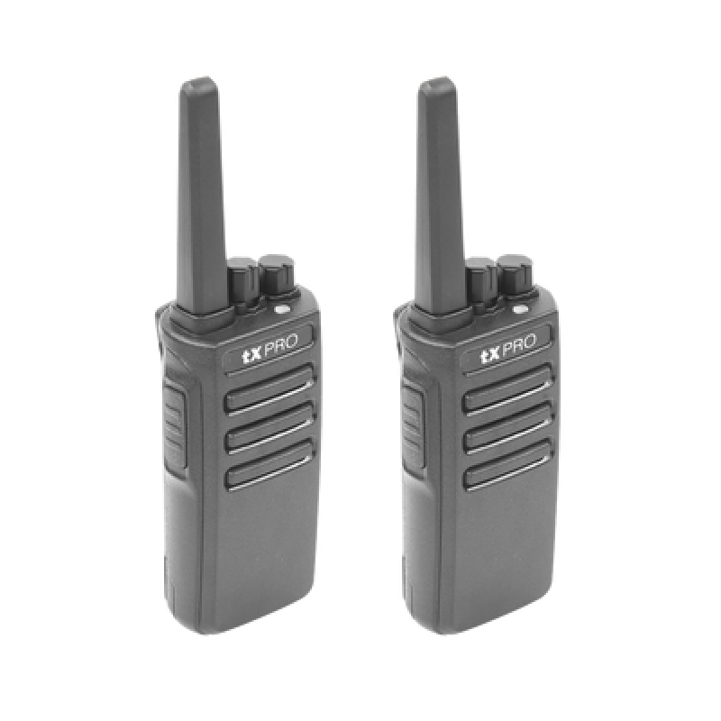 Radio Portátil Analógico VHF / 136-174 MHz / 5W / 16 Canales / Scrambler de Voz / VOX / Batería 2500 mAh
