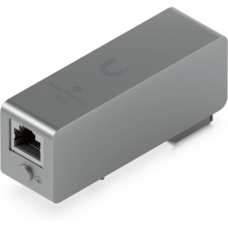 Protector de Sobretensiones Ethernet / 10 Gbps / PoE+++ / 20 kA / 2 Puertos RJ45 Blindados / Interior / Riel DIN