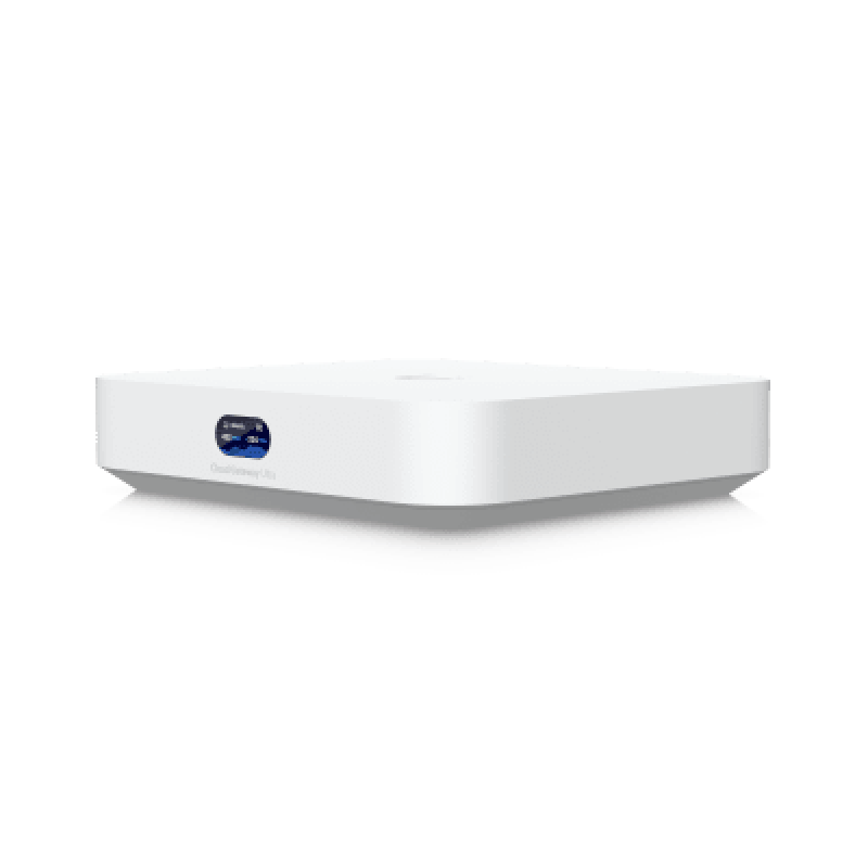 UBIQUITI UCG-ULTRA UCG Ultra Cloud Gateway Compacto con Soporte para hasta 30+ Dispositivos UniFi, 300+ Clientes, Enrutamiento IDS/IPS de 1 Gbps y Bal