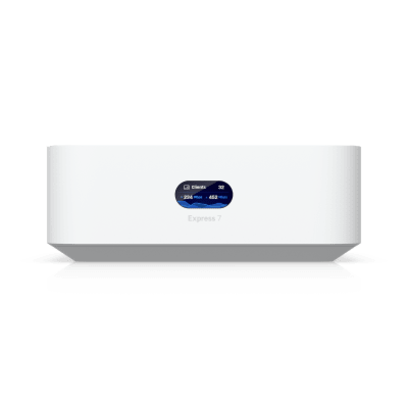 UniFi Express UX7 Cloud Gateway Compacto con WiFi 7, Ejecuta UniFi Network, Alimenta una Red Completa o Funciona como Punto de Acceso