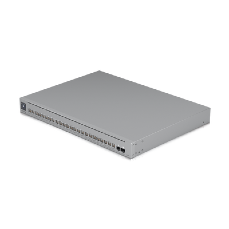 UBIQUITI USW-PRO-MAX-24-POE UniFi Switch Pro Max 24 POE, 24 puertos (8 puertos POE++ 2.5 GbE y 16 puertos GbE POE+), 2 puertos SFP+ 10G, 400W, pantall