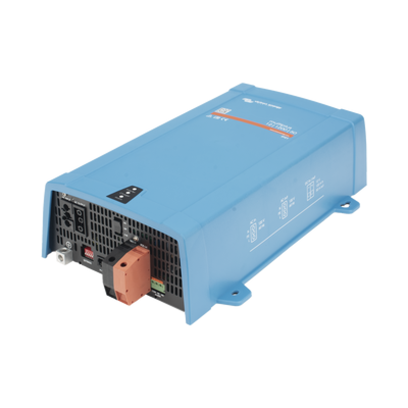 Inversor Cargador de Onda Pura / Entrada 12 Vcc / Salida 1000 W 120 Vca 60 Hz / Eficiencia 93% / Cargador 50 A / 3.28 ft / 3.28 ft / 1.31 ft