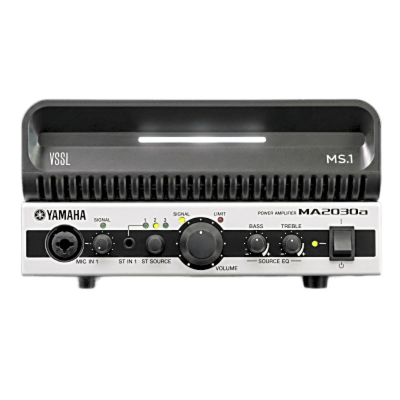 KIT Amplificador MA2030A y Streamer de Audio Modular MS.1 | PoE + USB-C | HDMI eARC + Óptica + RCA | Bluetooth LE Audio | WiFi | Control4-Crestron-Elan-RTI-URC-Savant-Lutron | AirPlay2-GoogleCast-SpotifyConnect