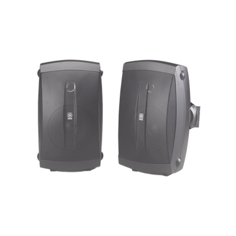 Altavoces de Montaje en Superficie de 2 vias | Woofer 5 in, Tweeter 0.5 in | Semi-Exterior, 6 ohms | Par Color Negro