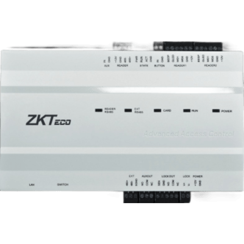 Controlador de Acceso / 4 Lectoras Wiegand / Doble Procesador / 45,000 Tarjetas / 16 Entradas Auxiliares / 4 Salidas / Sin Gabinete / 148 pies TCP/IP